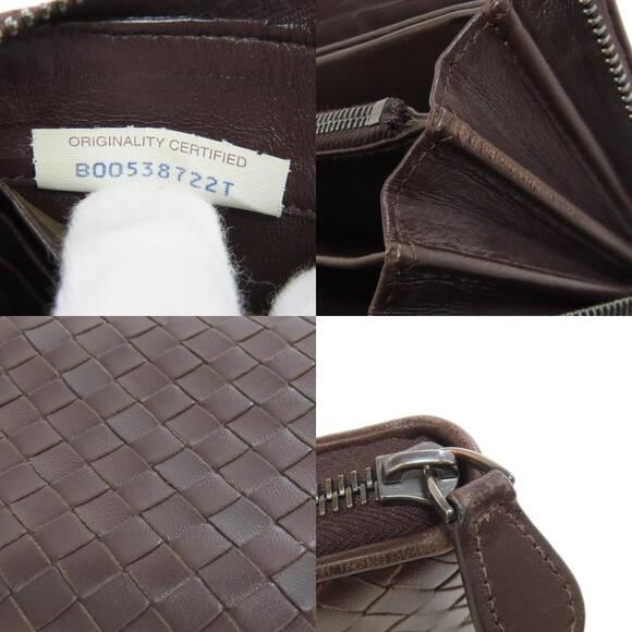 Bottega Veneta Intrecciato Wallet Leather Long
